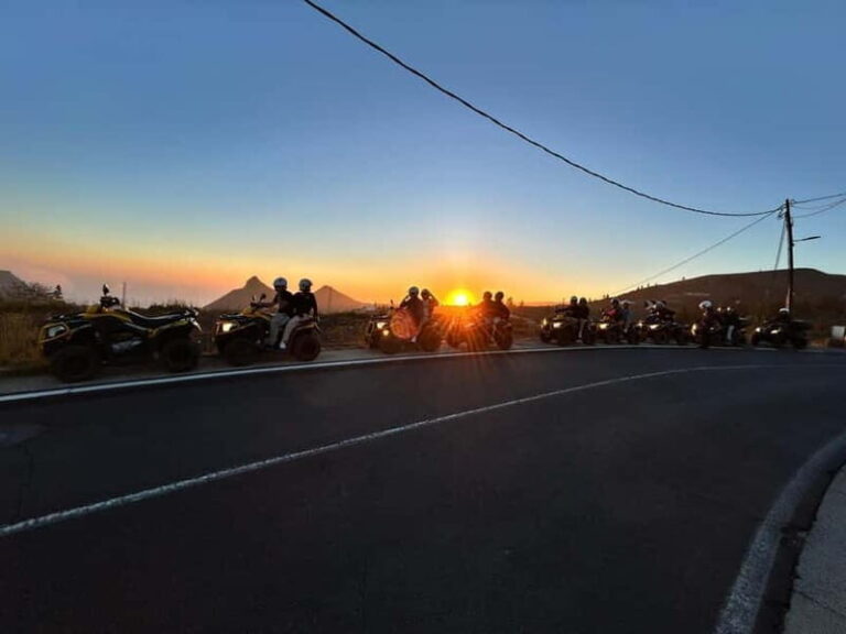 Quad biking at Teide for sunset ONLY DOUBLE QUAD - A Detailed Look at the Quad Biking Experience