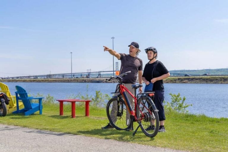 Quebec City: Montmorency Falls and Microbrewery eBike Tour - The Sum Up
