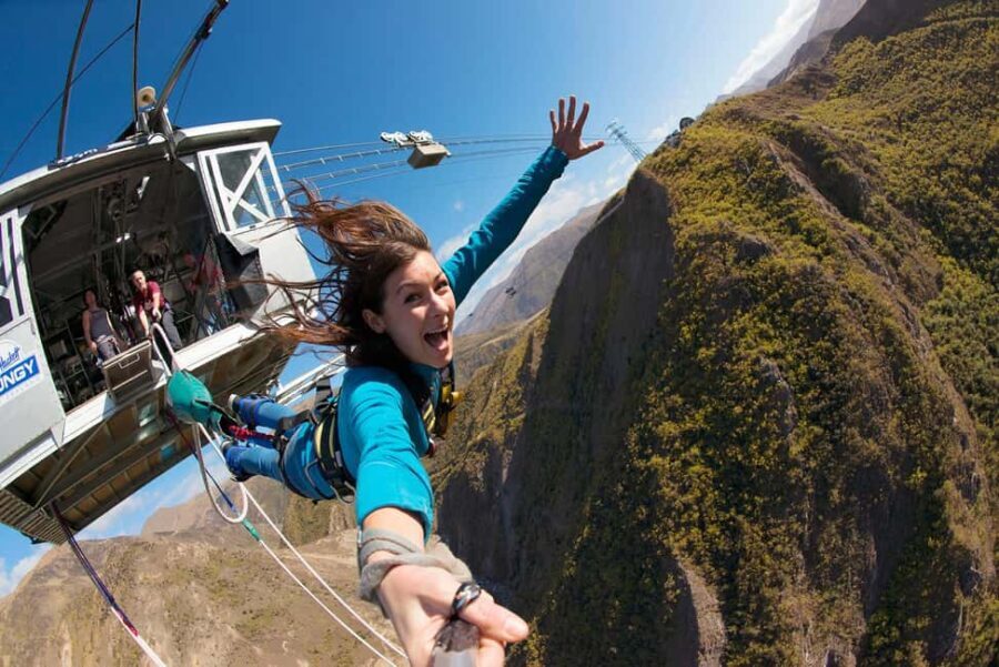Queenstown: Nevis Thrillogy (Bungy, Swing, Catapult) - The First: Australasias Highest Bungy Jump