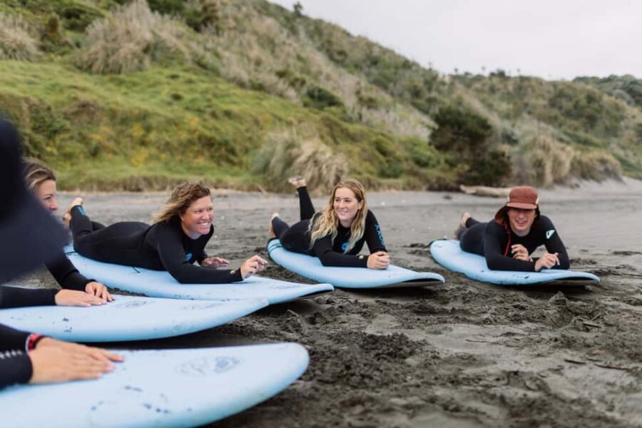 Raglan: Private group / Family Surf Lesson