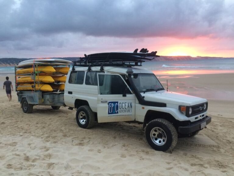 Rainbow Beach: 4WD Beach Drive Adventure and Surf Lesson - What the Reviews Say