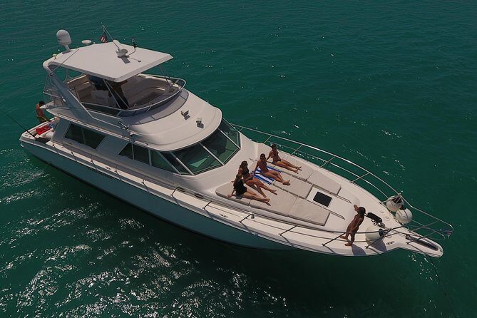 Rent a Private Yacht or Boat for 4 hrs from Playa Mujeres -SR55H4 - The Value of a Private Yacht in Cancun