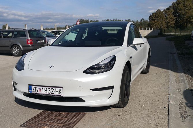 Rent a Tesla transport and rental service in Zagreb & Split - Navigating the Split Coast in Style