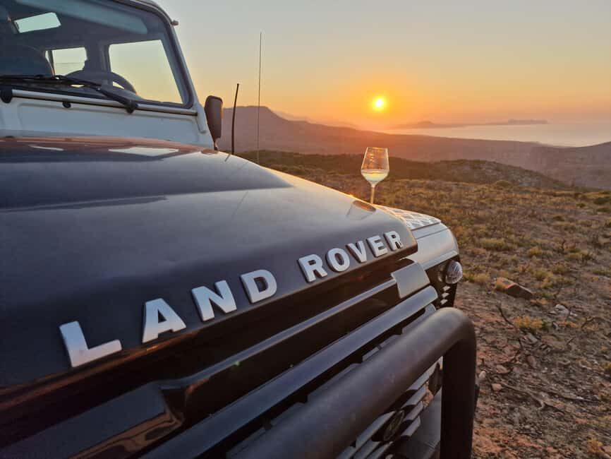 Rethymno Sunset Land Rover Safari with Dinner & Wine - The Experience in Detail: What You Can Expect