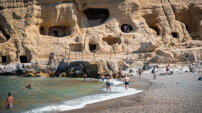 Rethymno:Matala ,Agia Galini,Botanic Garden & Spili Day Trip - A Deep Dive into the Experience