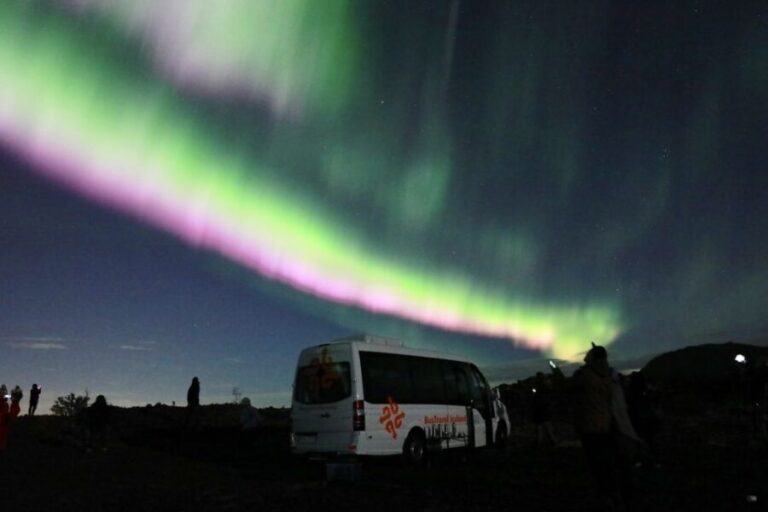 Reykjavik: Northern Lights Group Tour with Photos - The Itinerary and Stops