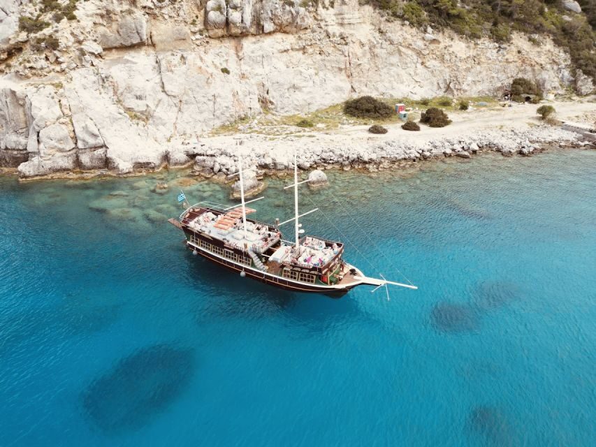 Rhodes: All Inclusive Day Cruise with BBQ & Unlimited Drinks - Itinerary Breakdown: What You’ll Do and See