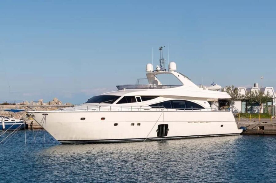 Rhodes: Private Luxury Yacht Cruise on M/Y Lady Natasa - Setting Sail on the M/Y Lady Natasa