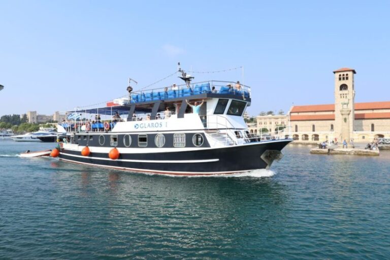 Rhodes Town: Scenic Cruise to Lindos with Swim Stops - Exploring Lindos Village: Three Hours of Free Time