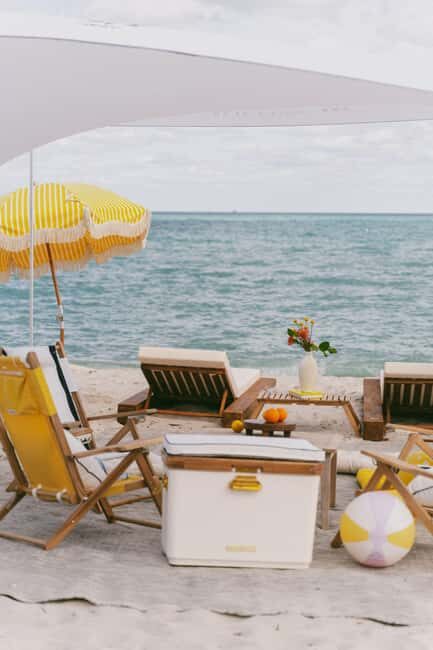 Riviera Suite: Private Beach Lounge and Picnic Set Up - A Detailed Look at the Riviera Suite Beach Experience