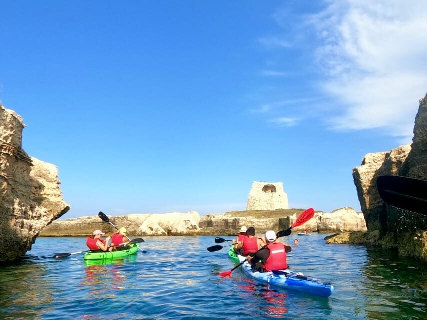 Roca Vecchia: Kayak and Canoe Tour to La Grotta della Poesia