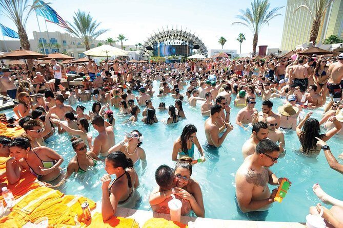 Rockstar Pool Party Crawl w/ VIP Entry & Party Bus Ride - In-Depth Review: Exploring the Vegas Pool Party Crawl