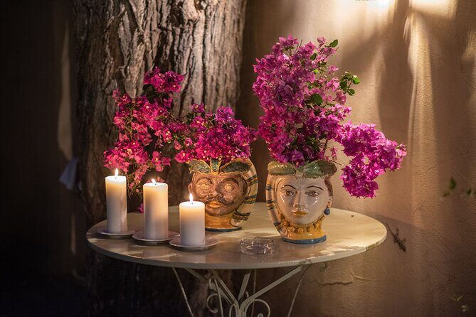 Romantic Dinner from Taormina with Vintage Car Tour - Exploring the Castle: Historic Setting and Romantic Ambiance
