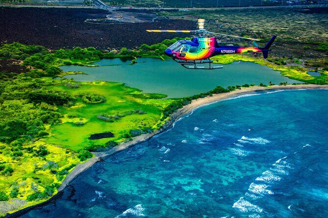 Romantic Kona Coffee & Landing: Private Helicopter Tour - Exploring the Volcanic and Coastal Landscapes