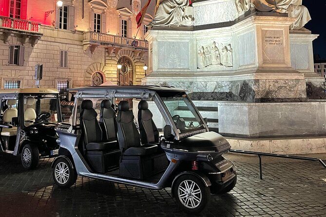 Rome by Night Private Golf Cart Tour - FAQs