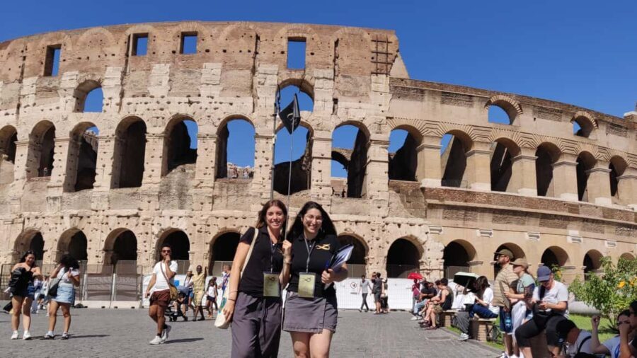Rome: Colosseum WORLD Tour with AI Guide App & Arena Option - The Meeting and Entry Process