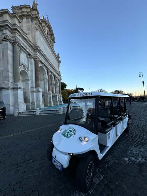 Rome: Exclusive 3Hour Golf Cart Tour with Local Food Tasting - The Experience for Different Types of Travelers
