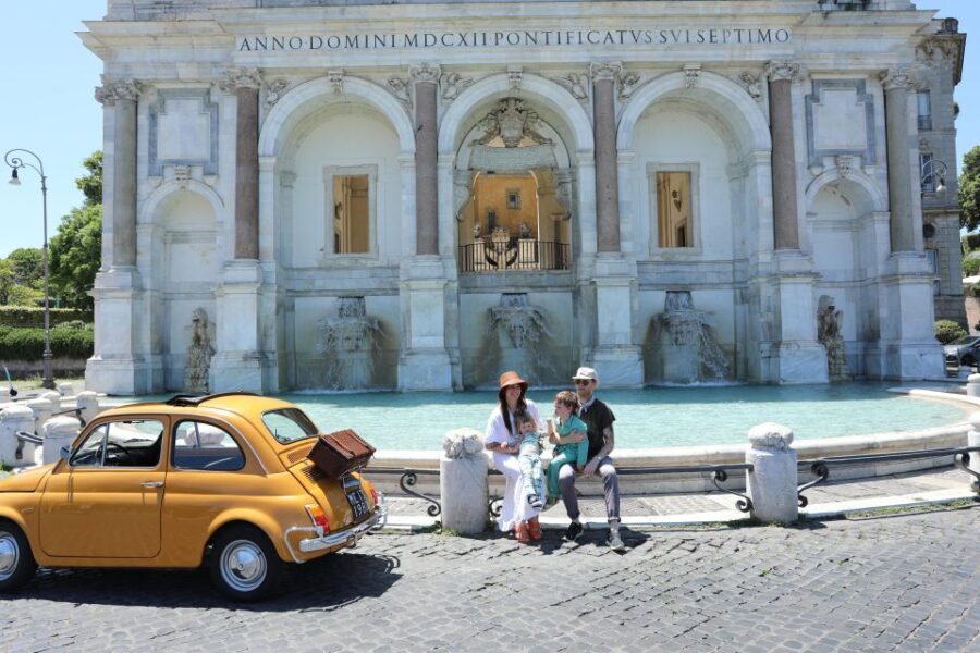 Rome: Fiat Cinquecento Vintage Photography Service - Who Will Love This Tour?