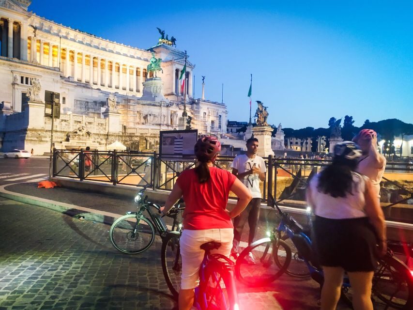 Rome :guided night e-bike tour with typical ice-cream - Final Thoughts