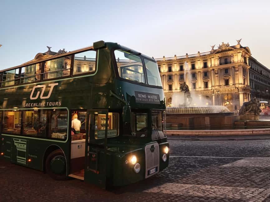 Rome: Nighttime Tour by Open-Top Bus - Detailed Review of the Rome Nighttime Open-Top Bus Tour