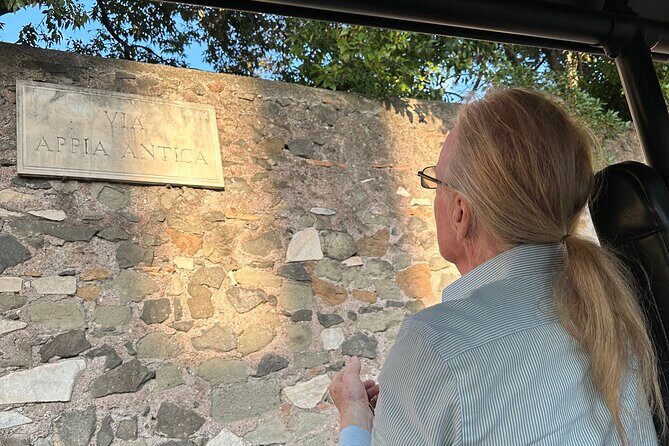 Rome Private Golf Cart tour of Catacomb and Ancient Appian Way - The Value of the Experience