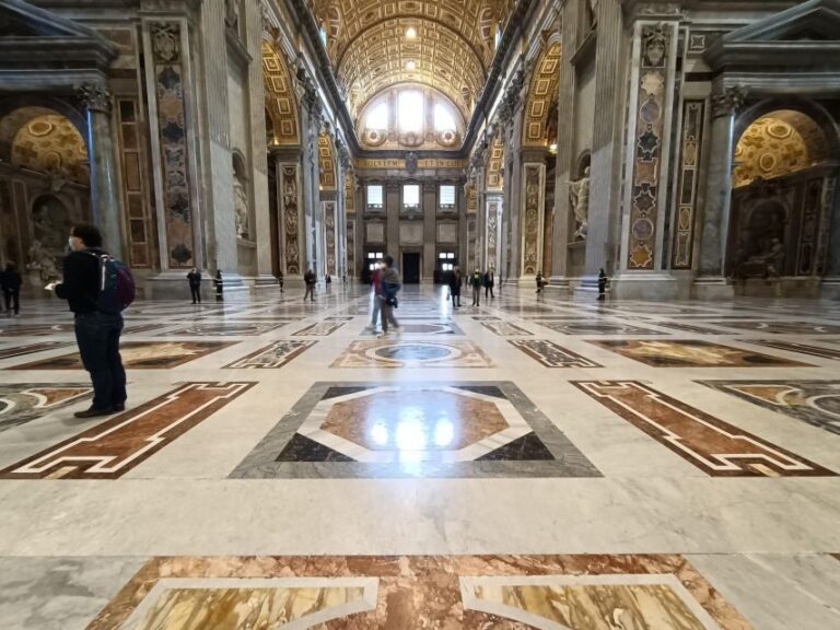 Rome: St. Peter's Basilica Guided Tour with Papal Tombs - What Makes This Tour Stand Out?