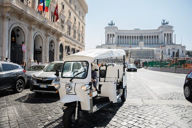 Rome Tuk-tuk Tour with Hotel Pickup and Prosecco - The Itinerary: What to Expect at Each Stop