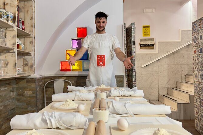 Rooftop Pasta,Tiramisu and wine! Cooking Class with Wine tasting! - Frequently Asked Questions
