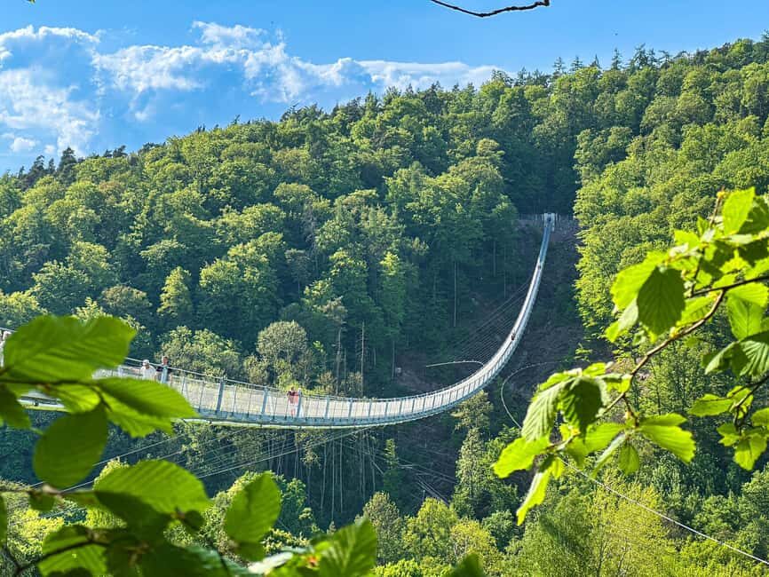 Rotenburg an der Fulda: Highwalk for the fearful - The Suspension Bridge: A Step-by-Step Approach