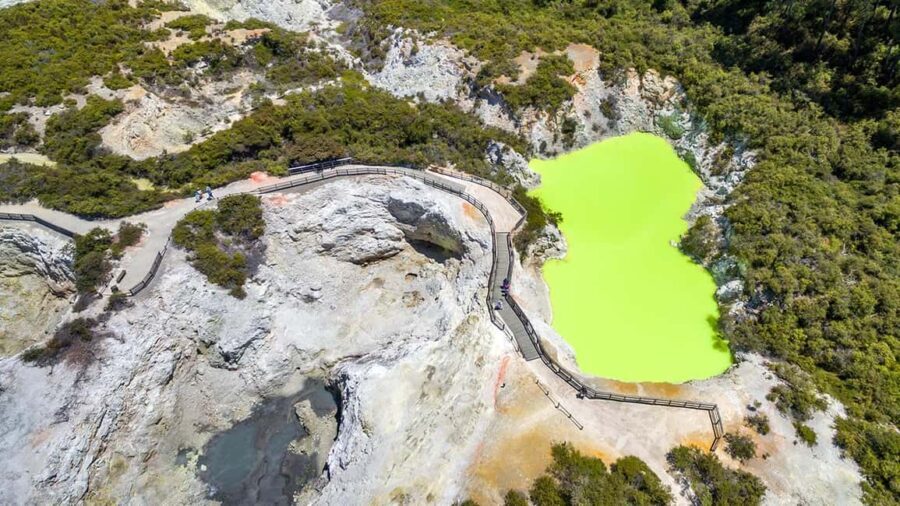 Rotorua: to Auckland via WaiOTapu, Taupo & Hamilton Gardens - A Closer Look at the Tour Experience