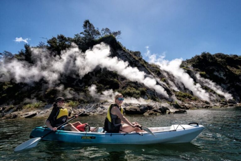 Rotorua: Waimangu Valley Walk and Steaming Cliffs Kayak Tour - What to Expect on the Waimangu Valley Walk and Kayak Tour
