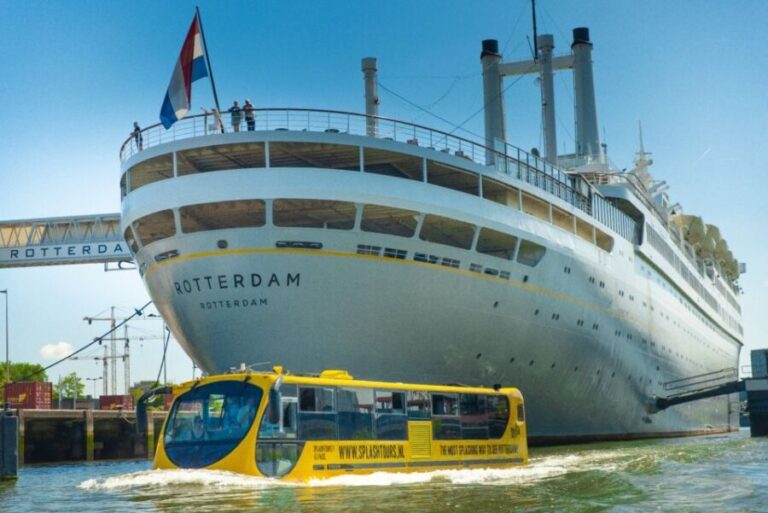 Rotterdam: 1-Hour Sightseeing Splash Tour - Who Will Love This Tour?
