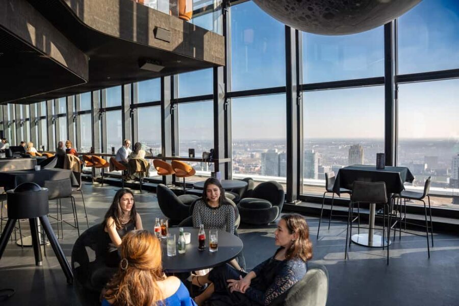 Rotterdam: Celest Entry with Cocktail & View Experience - What’s Included and What’s Not