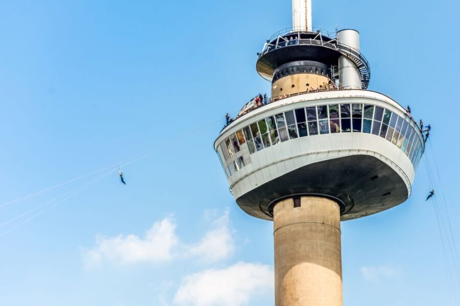 Rotterdam: Euromast Lookout Tower Ticket - The Journey Up