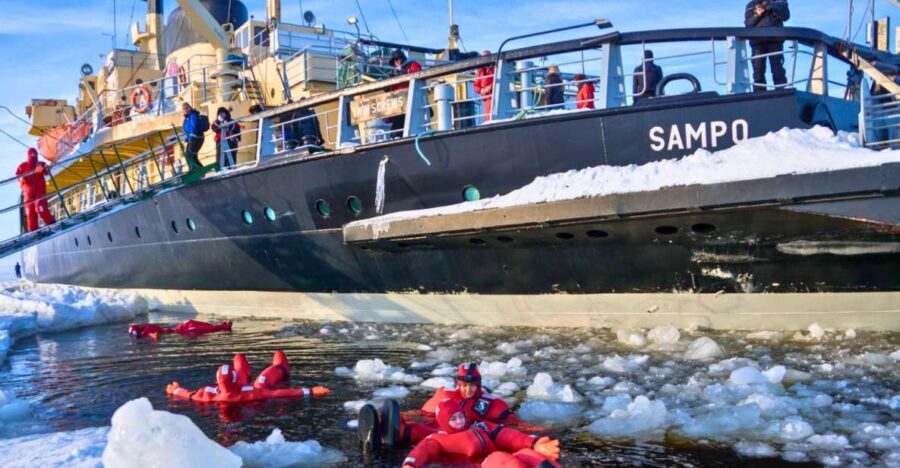 Rovaniemi Afternoon Icebreaker Sampo Cruise and Ice Floating - A Deep Dive into the Rovaniemi Icebreaker and Ice Floating Experience