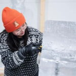 Rovaniemi: Ice sculpting, Sauna Experience & Dinner autumn - A Hearty 3-Course Dinner by the Fire