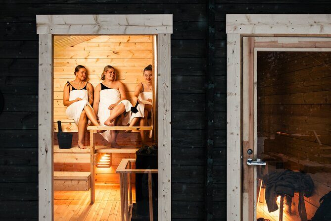 Rovaniemi Sauna World with a Hot Tub, Jacuzzi and Cold Pool - Authentic Finnish Sauna Culture in a Relaxing Setting