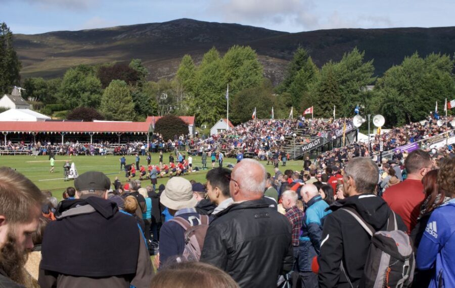 Royal Highland Braemar Gathering, transfer from Edinburgh