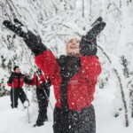 Ruka:Daytime winter wonderland hike - The Details of the Snowshoe Journey in Ruka
