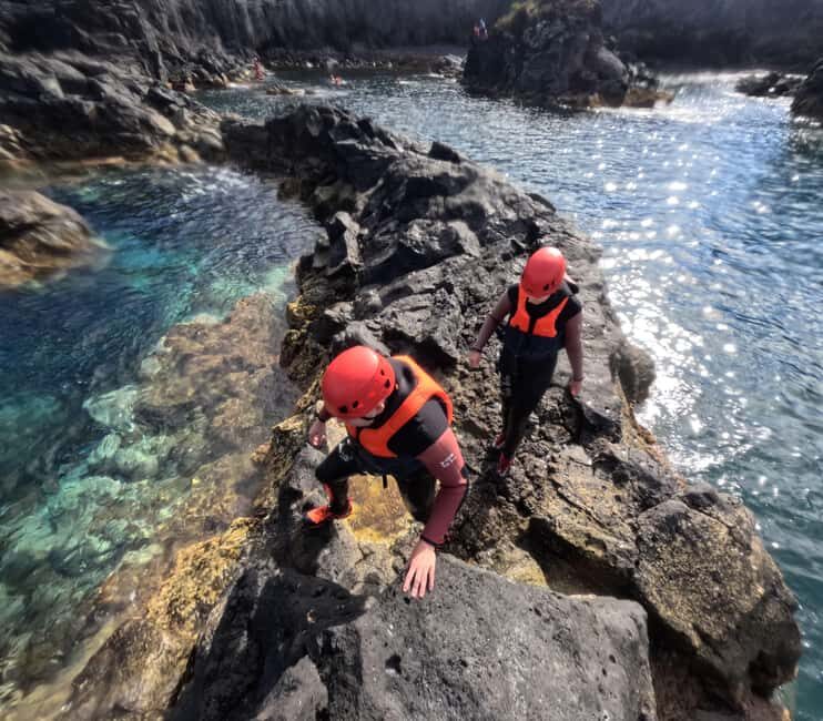 S.Miguel Coasteering Azores - Caloura - How the Tour Unfolds