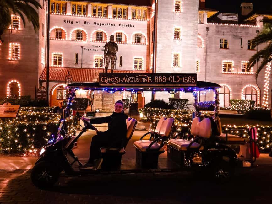 Saint Augustine Nights of Lights EV Ride - What to Expect on the Tour