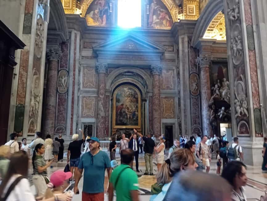 Saint Peters Basilica Guided Tour with Dome Access - Why This Tour Offers Great Value