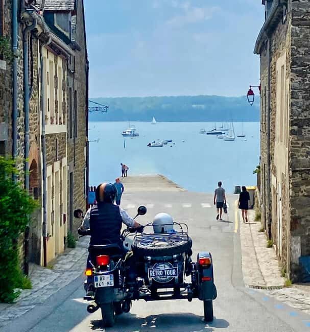 Saint Suliac from Saint Malo in a vintage sidecar with driver - Who Will Love This Tour?