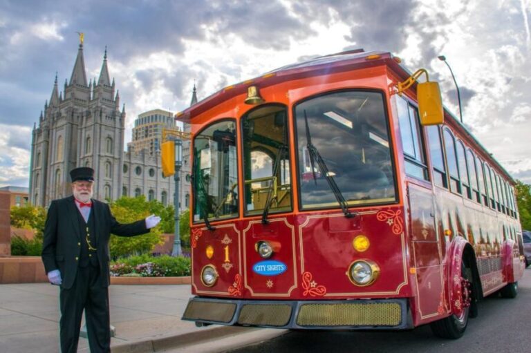 Salt Lake City: Trolley Show-Tour - The Details of the Salt Lake Trolley Show-Tour
