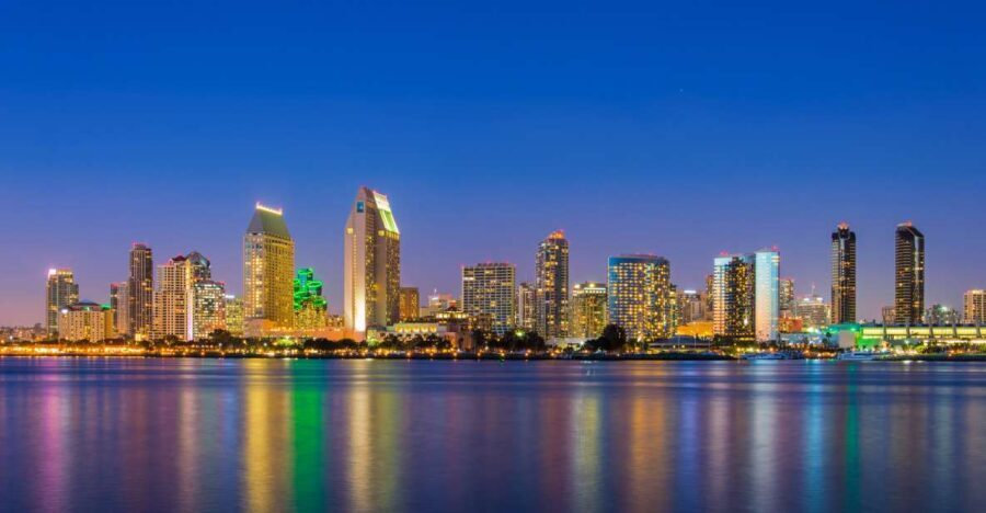 San Diego: City Lights Night Trolley Tour - Starting Point: Seaport Village