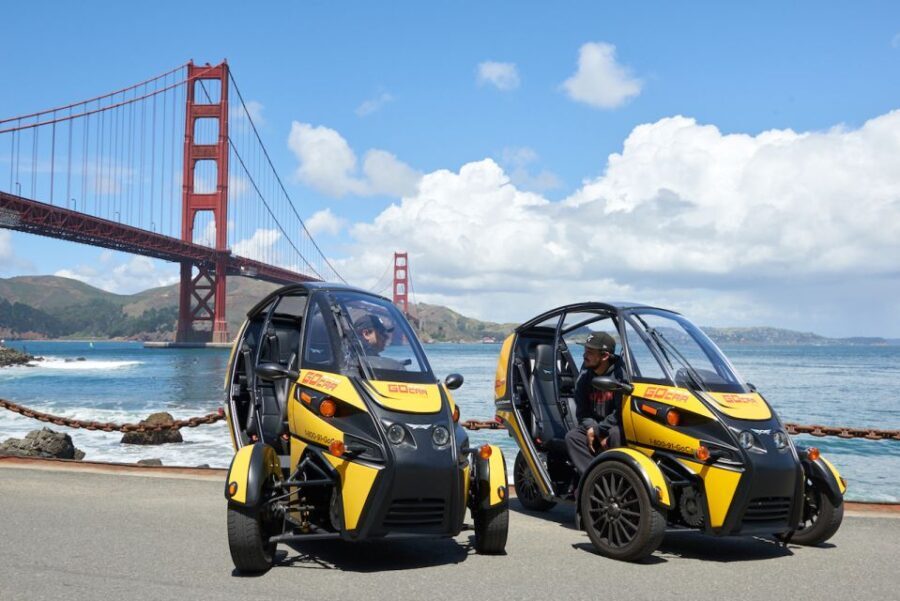 San Francisco: Electric GoCar Tour over Golden Gate Bridge - Itinerary Breakdown and Highlights