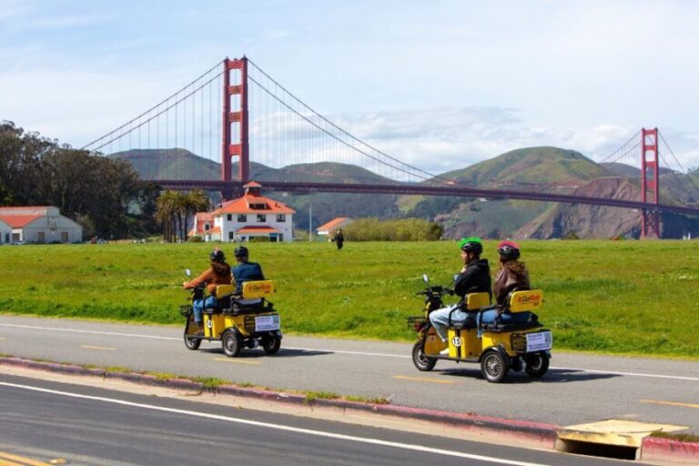San Francisco: Electric Scooter Rental with GPS Storytelling - An In-Depth Look at the Itinerary and Experience