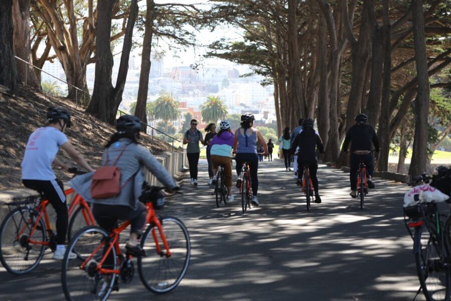 San Francisco: Golden Gate Park Bike or eBike Rental w/ map - Starting Point and Equipment