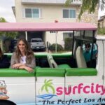 Santa Monica: Los Angeles Open-Air Van Tour with Stops - Transportation and Group Experience