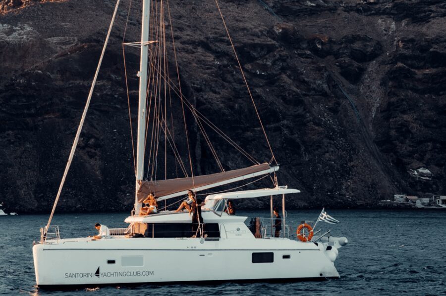 Santorini: Catamaran Caldera Cruise with Meal and Drinks - The Itinerary Breakdown
